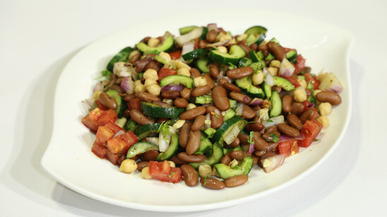 Red Bean Salad Recipe | Dawat