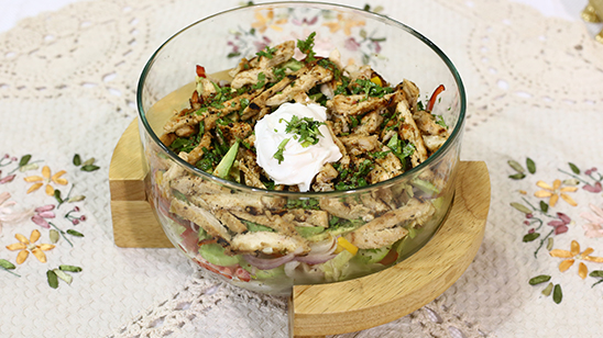 Fajita Salad Recipe | Masala Mornings | Masala TV | Shireen Anwar | Appetizer