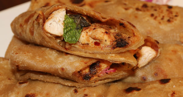 Butter Chicken Roll by Zubaida Tariq