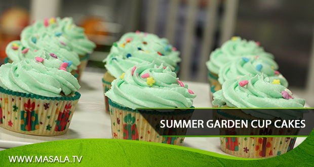 Summer Garden Cup Cakes  By Shireen Anwar