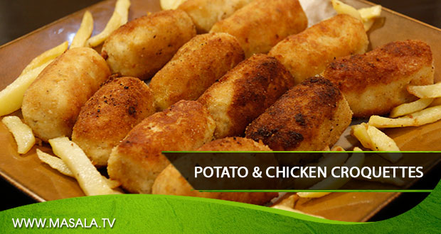 Potato & Chicken Croquettes By Zubaida Tariq