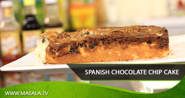 Spanish Chocolate Chip Cake By Shireen Anwar