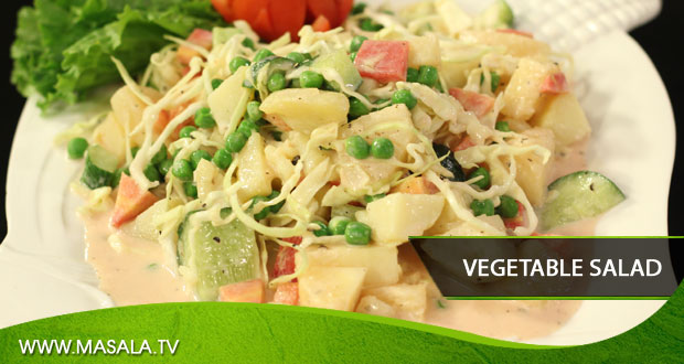 Vegetable Salad by Rida Aftab