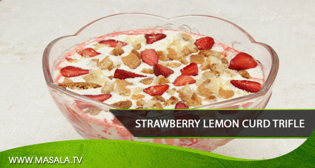Strawberry White Choc Trifle
