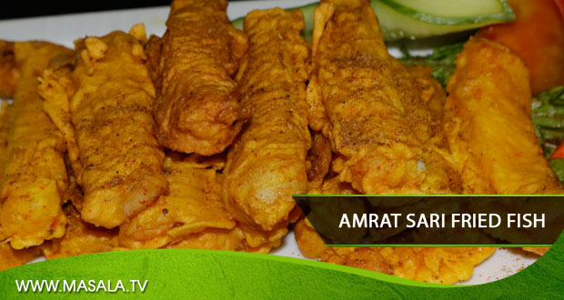 Amrat sari fried fish by Shireen Anwar