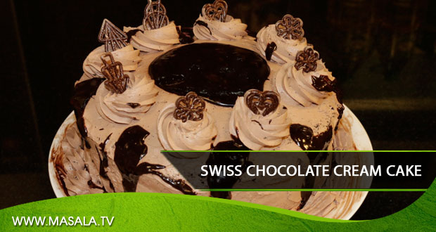 Swiss chocolate cream cake
