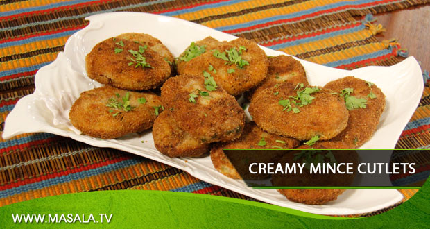 Creamy Mince Cutlets by Zubaida Tariq