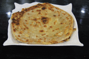 Chicken Jalfrezi Paratha