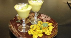 Mango Shrikhand with Mango Salad