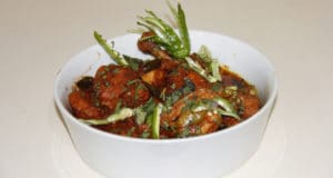 Hyderabadi laal chicken