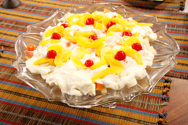 Creamy Cheese Fruit Salad