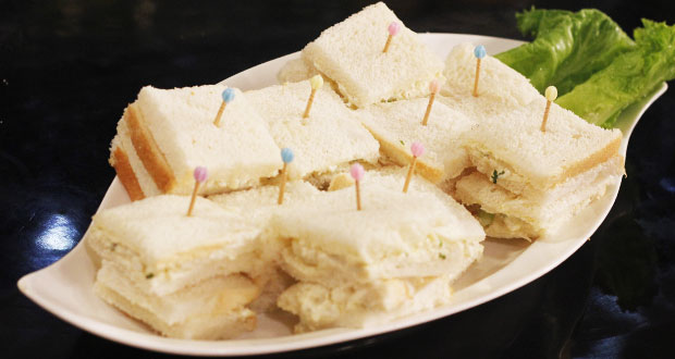 Cucumber And Egg Sandwiches