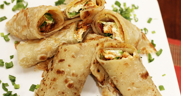 Tandori Chicken Paratha Roll