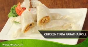 Chicken Tikka Paratha Roll