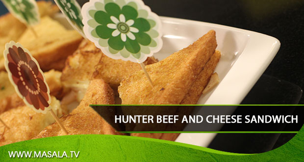 Hunter Beef and Cheese Sandwich Recipe