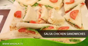Salsa Chicken Sandwiches