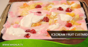 Icecream Fruit Custard