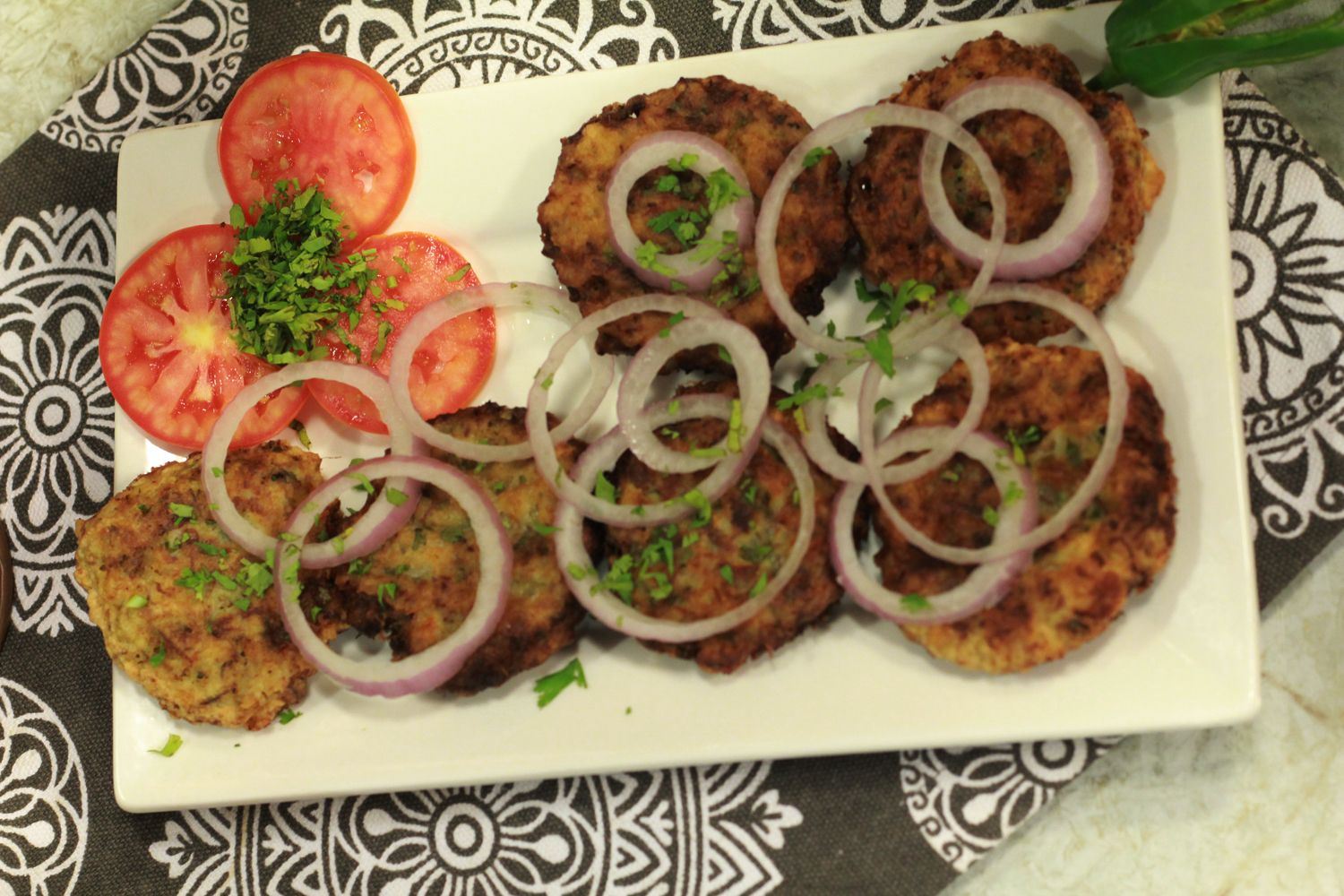 Shredded Malai kabab