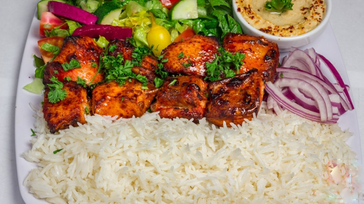 Tandoori Chicken Rice Platter Recipe Masala TV