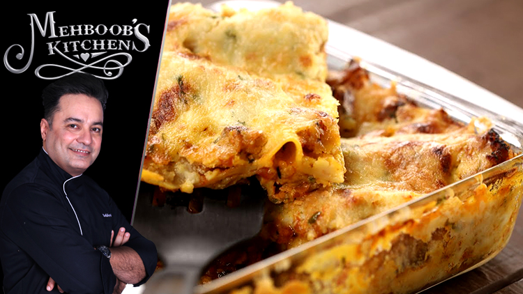 Chicken Tikka Lasagna Recipe Mehboob Khan Masala Tv