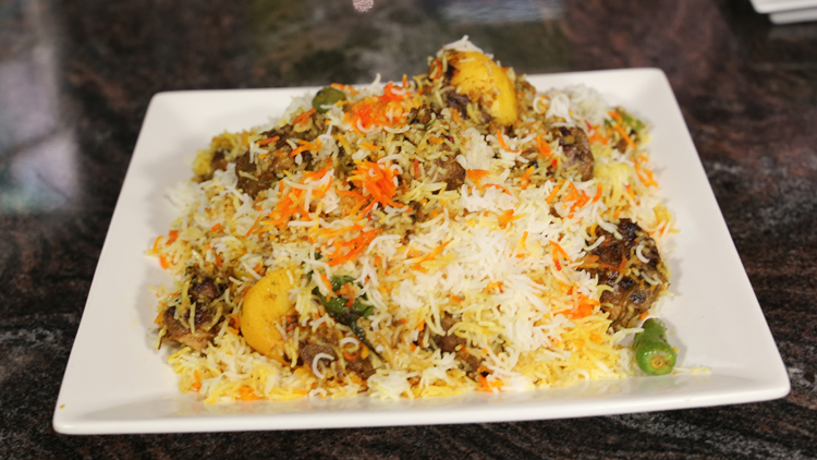 Beef Bong Biryani
