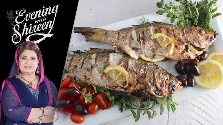 Greek Style Grilled Fish Recipe | Shireen Anwar | Masala TV