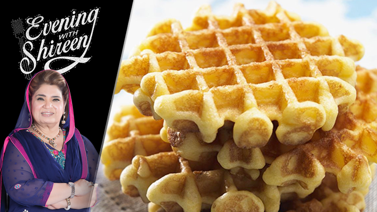 Belgian Waffles Recipe Shireen Anwar Masala Tv