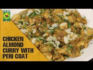 Chicken Almond Curry With Peri Coat Recipe