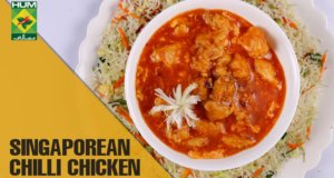 Singaporean chilli chicken Samina Jalil