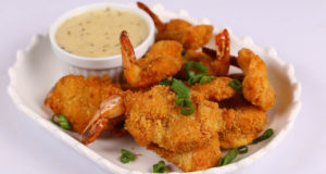 Fried Shrimp with white sauce | Tarka | Chef Rida Aftab