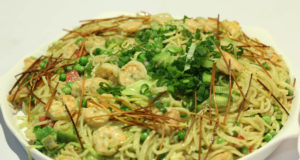 Curried Shrimp Spaghetti Recipe | Tarka