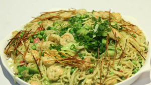 Curried Shrimp Spaghetti Recipe | Tarka