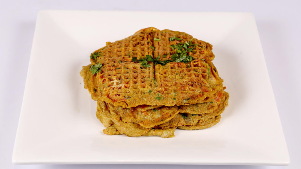 Omelette Waffles Recipe Masala Tv