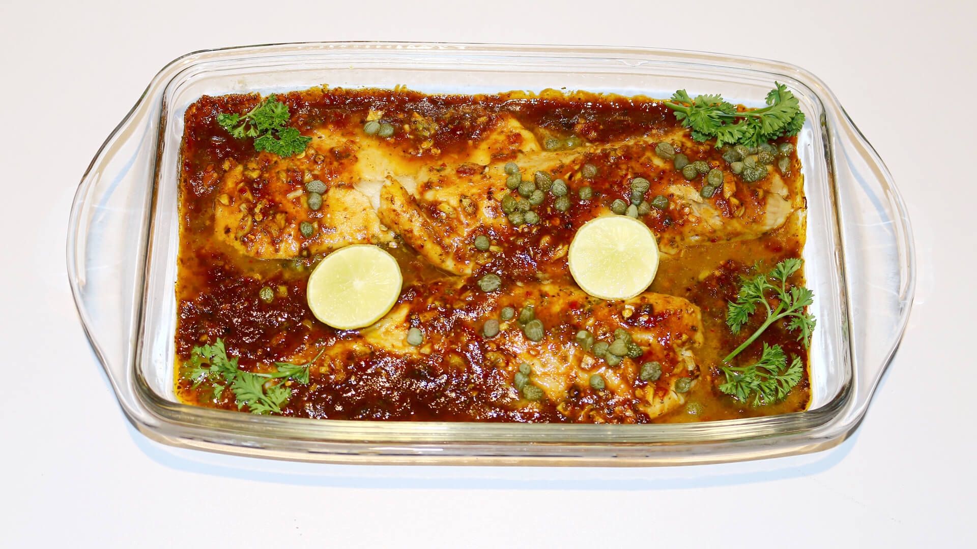 Spicy Fish Baked Recipe | Food Diaries