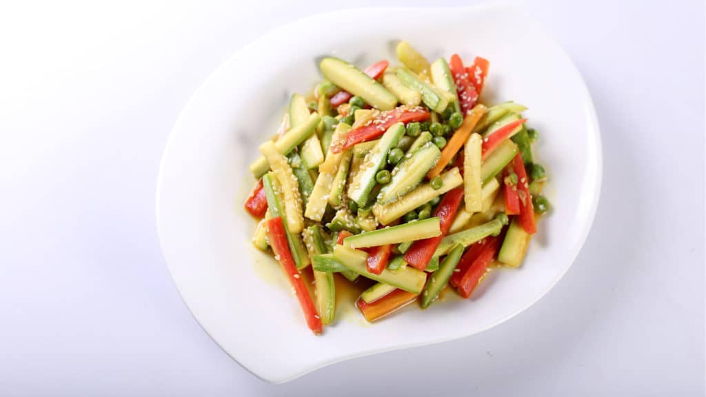 Sautéed Soya Veggies Recipe | Food Diaries