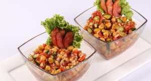 Chickpea Salsa Salad Recipe | Lazzat