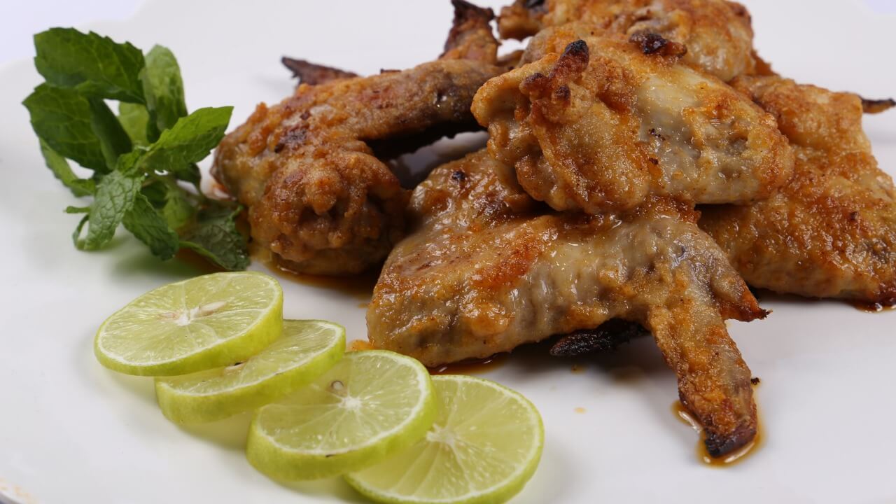 Greek Style Baked Wings Recipe | Lazzat