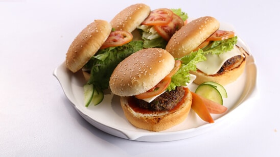 Juicy Hamburger Recipe | Dawat