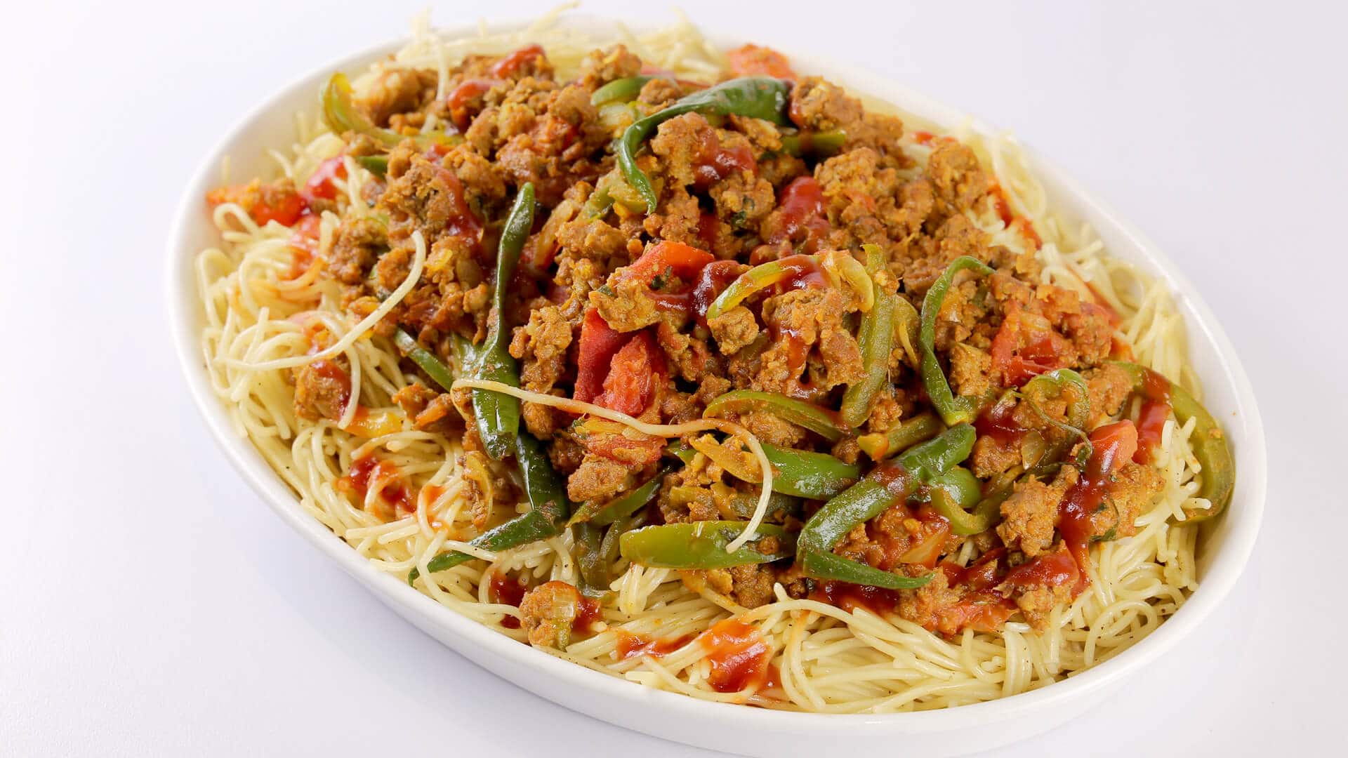 Qeema Spaghetti Recipe | Tarka