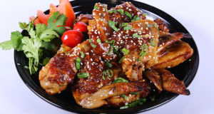 Sticky Thai Chicken Wings Recipe | Lazzat