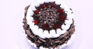 Double Chocolate Black Forest Cake Recipe | Dawat