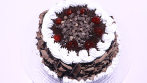 Double Chocolate Black Forest Cake Recipe | Dawat