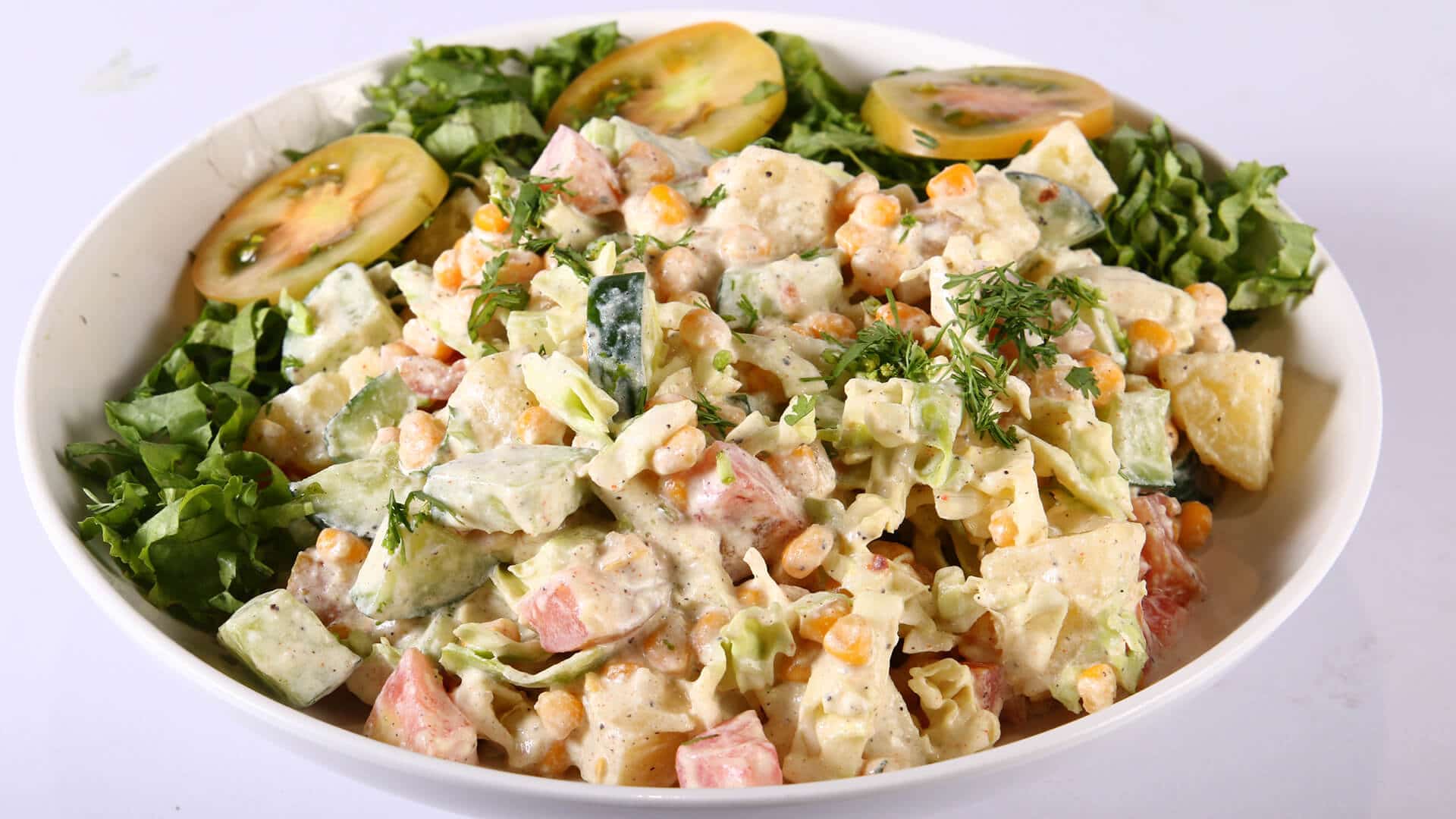 Yogurt Salad Recipe | Tarka