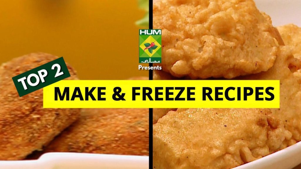 Top 2 Make & Freeze Recipes