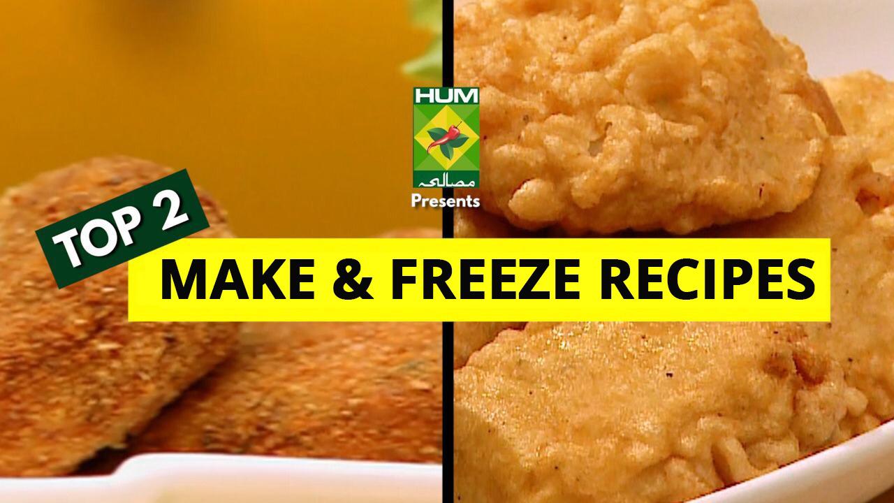 Top 2 Make & Freeze Recipes