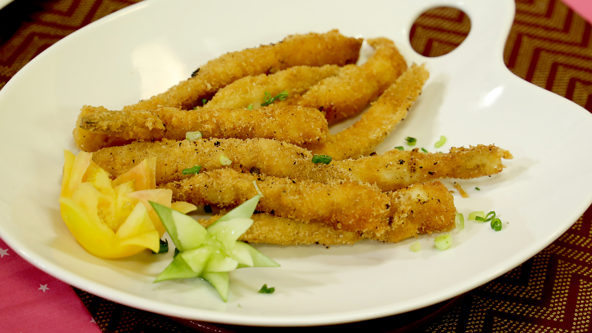 Sriracha Chicken Fritters Recipe | Masala Mornings