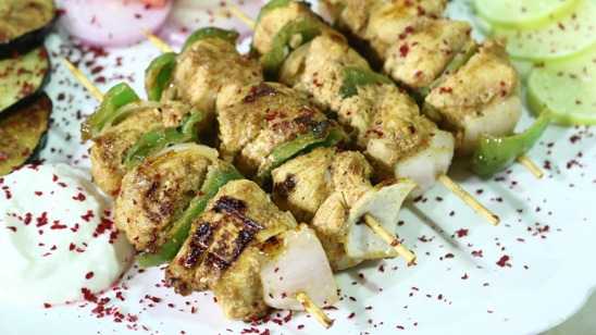Turkish Chicken Sheesh Recipe | Lazzat