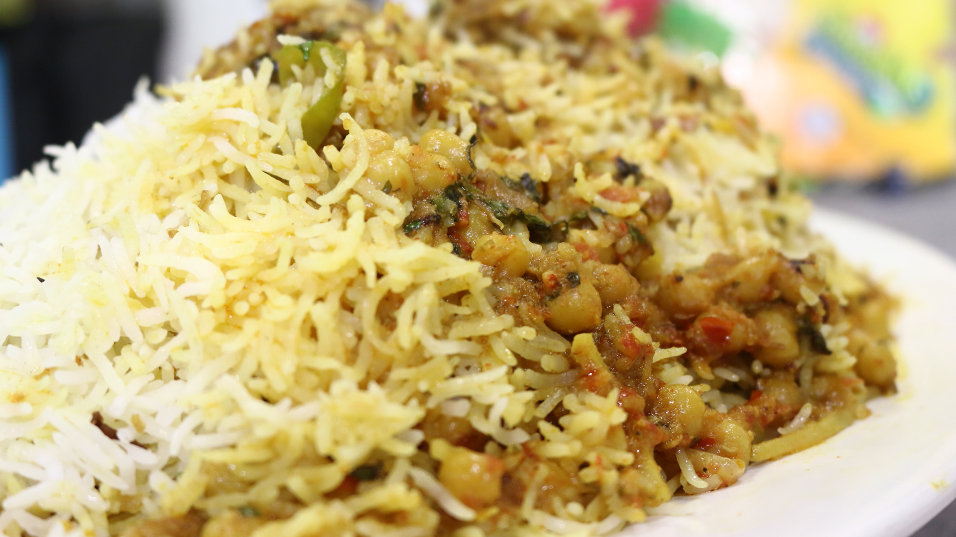 Chicken Tikka Chola Biryani Recipe | Masala Mornings