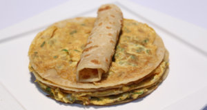 Omelette Paratha Recipe | Lazzat