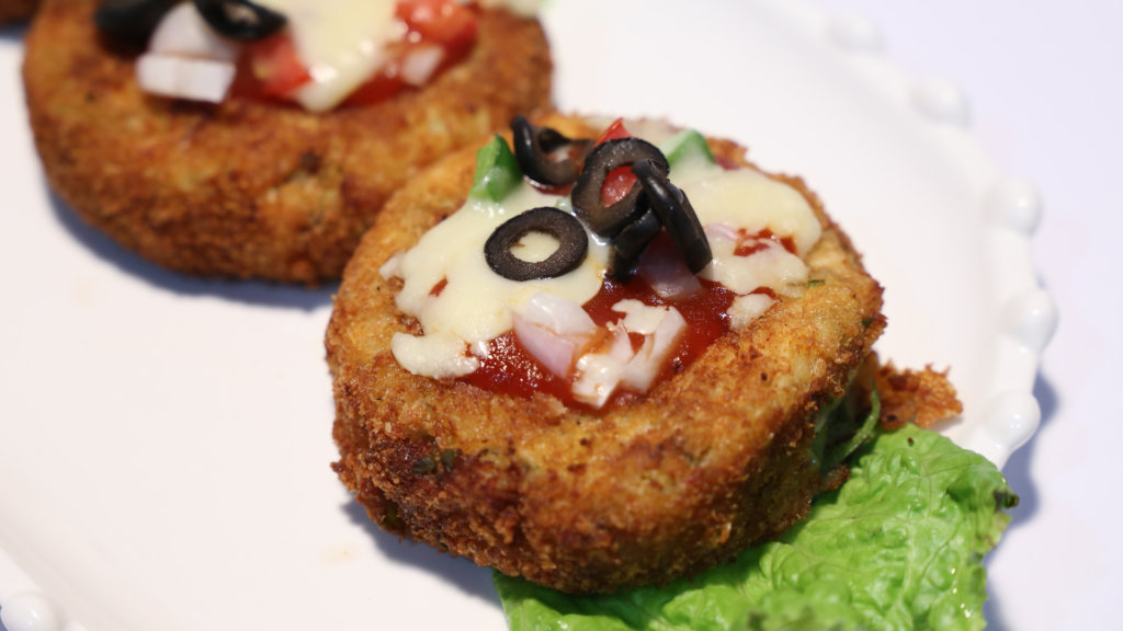 Pizza Cutlets Recipe | Tarka